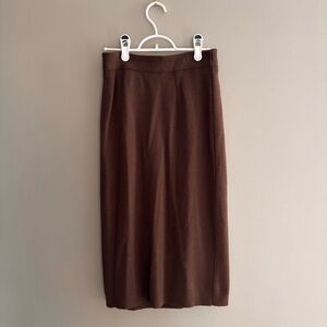 RODIER Lined Pencil Skirt size small brown